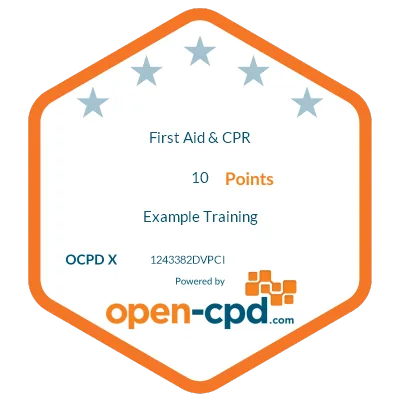 An Open CPD digital badge design