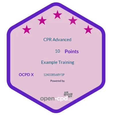 An Open CPD digital badge design